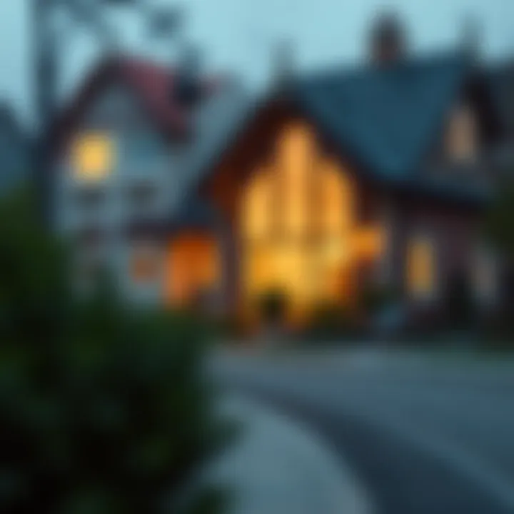 Visual representation of recent property sales statistics