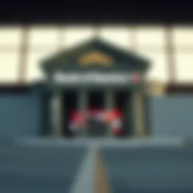 Visual representation of Bank of America account options