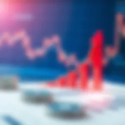 Graphical representation of average calculation