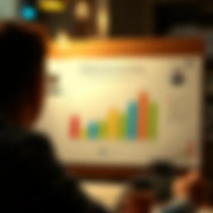 A chart illustrating the impact of credit scores on card selection
