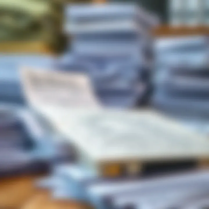Organizing tax returns for easy access