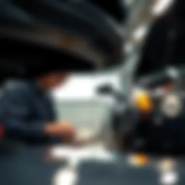 Importance of Vehicle Inspections Mechanic inspecting a used car
