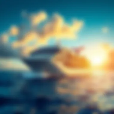 A Majestic Cruise Experience Cruise ship sailing across a pristine ocean