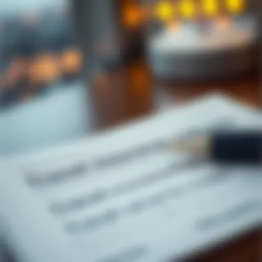 Understanding Travel Insurance Policies Travel insurance policy document with a pen