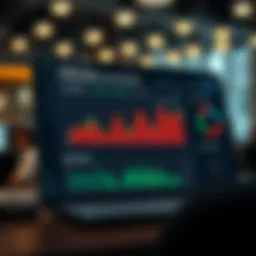 A digital dashboard showcasing a balanced checking account