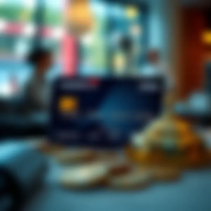 Visual representation of cashback rewards from Capital One