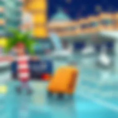 Illustration of travel perks associated with Capital One credit cards