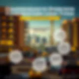 Detailed infographic depicting various construction loan types
