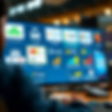 An array of car insurance providers displayed on a computer screen