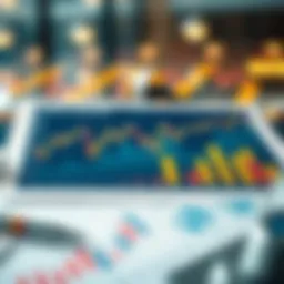 Chart illustrating financial forecasting techniques