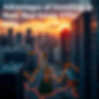 Visual representation of benefits of real estate ETFs