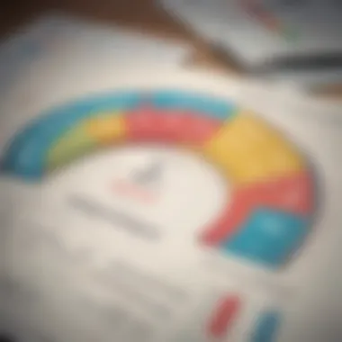 Chart depicting risk assessment metrics