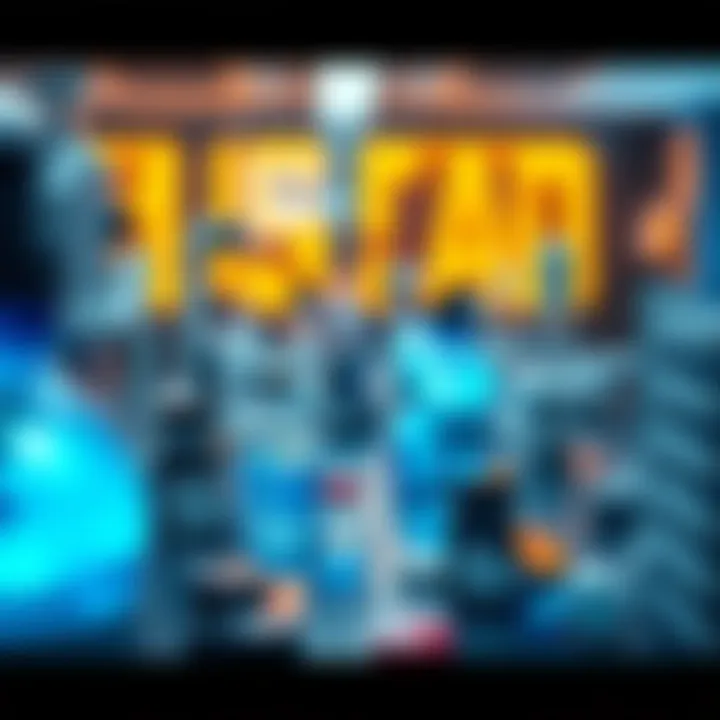 Research laboratory showcasing innovation in drug development