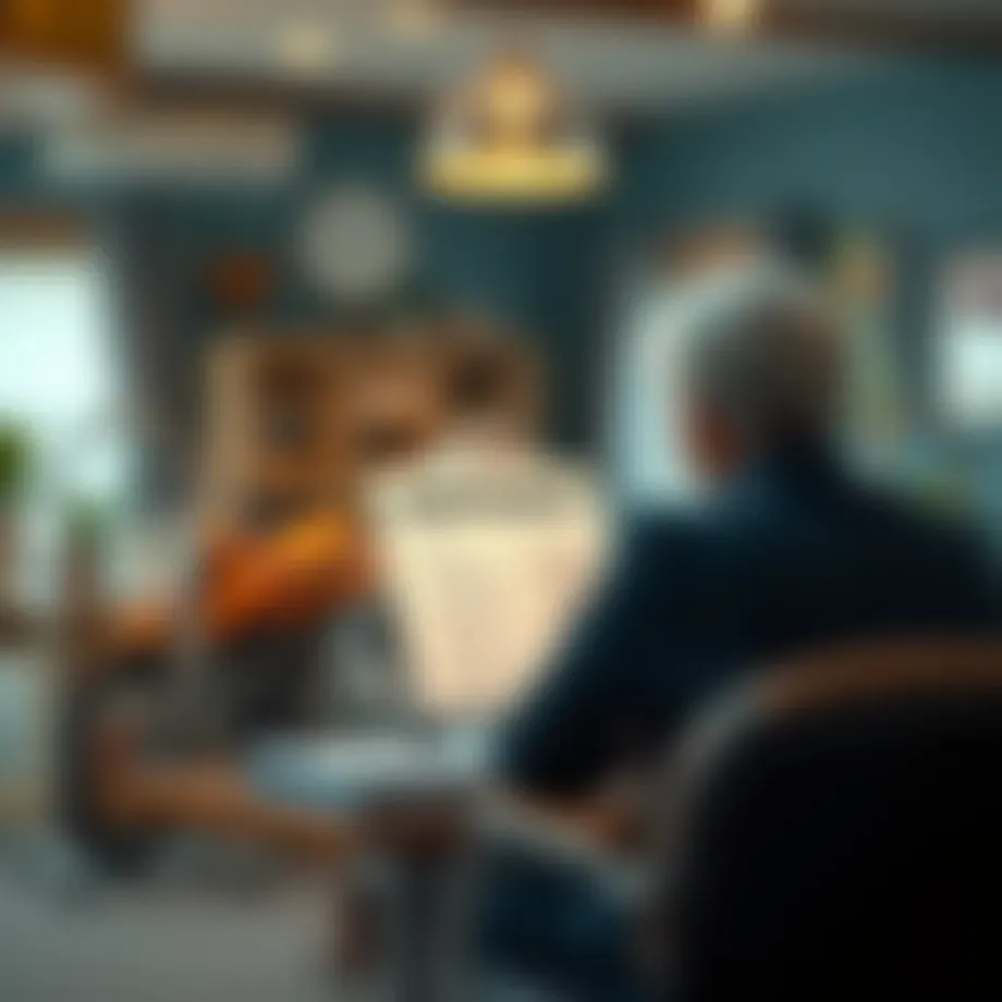 Visual representation of various insurance policy options for seniors