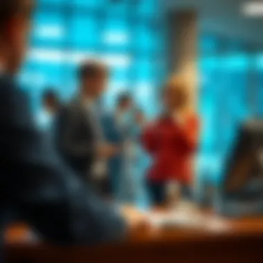 Quality of Customer Service in Banking Illustration highlighting customer service quality in banking