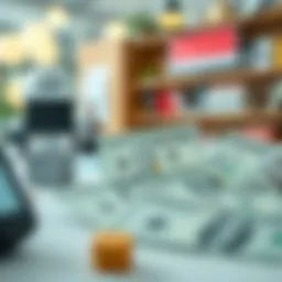 Illustration depicting diverse checking account features