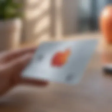 Secure payment process using Apple Card