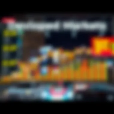 Visual representation of developed markets