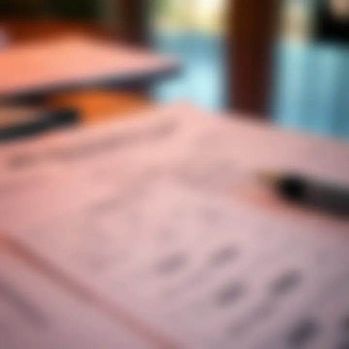 Understanding IRS Documentation Requirements A close-up of IRS forms laid out on a table