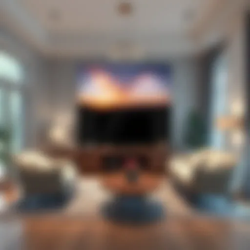 An elegant home office setup for real estate consultations