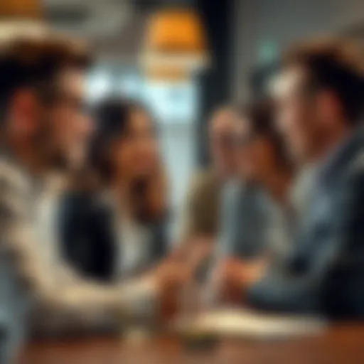 Dynamic conversation between sales professionals