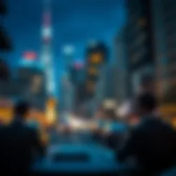 Visual representation of startup investment concepts