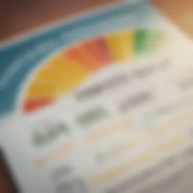 Collections and Credit Score Correlation Graph illustrating the correlation between collections and credit score