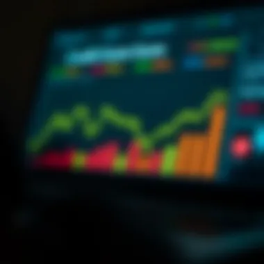 Credit Score Fluctuations Visual representation of credit score fluctuations due to debt consolidation