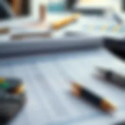 Detailed ledger showcasing business expenses