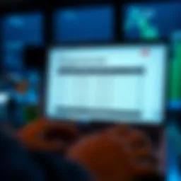 A visual representation of mortgage quotes on a digital platform.