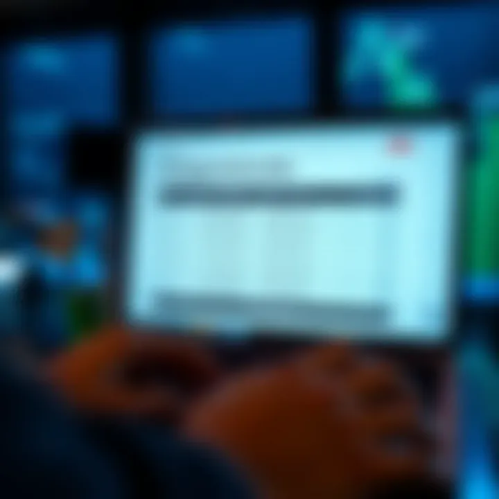 A visual representation of mortgage quotes on a digital platform.