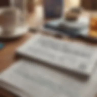 A guidebook open on a table with financial tips