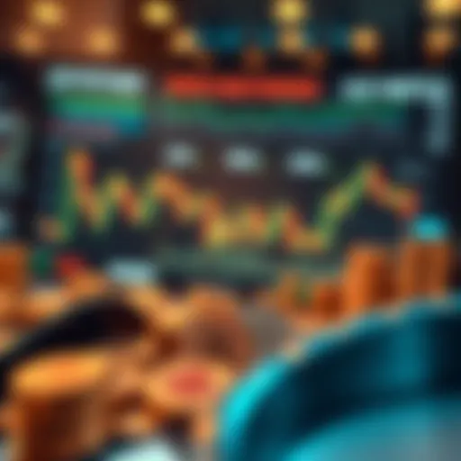 Visual representation of cryptocurrency news aggregation