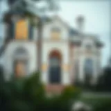 Elegant home exterior showcasing architectural details