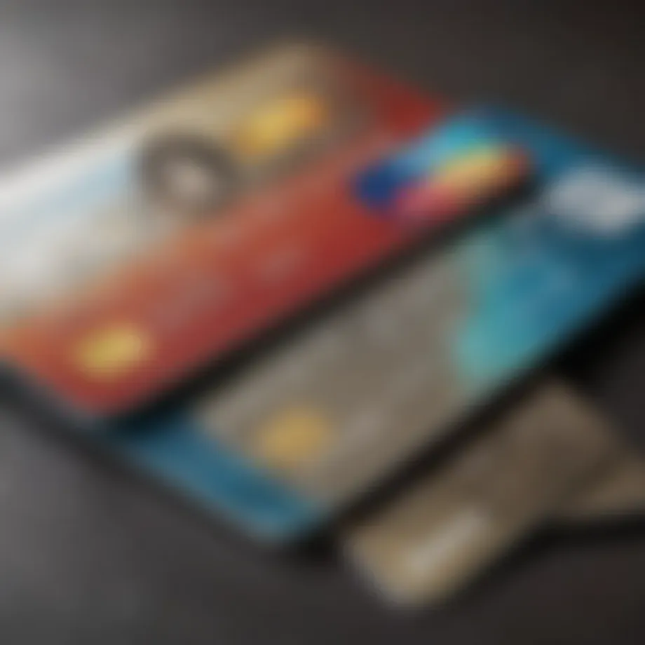 Illustration of high balance credit card features