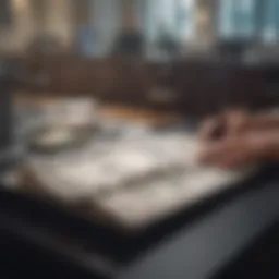 Visual representation of pre-authorized withdrawal setup