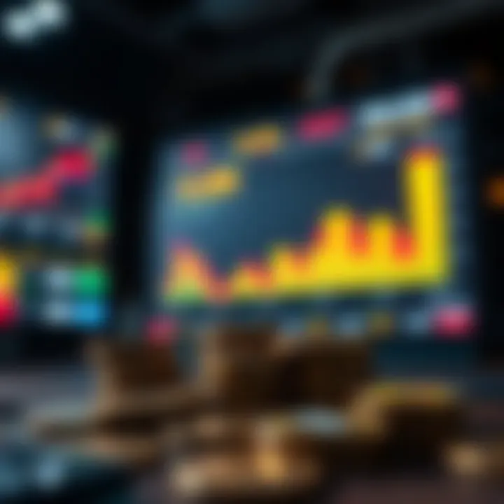 Visual representation of risk management in trading