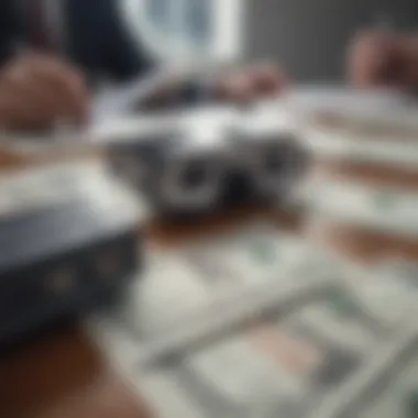 Overview of Financial Scams A visual representation of financial scams illustrating various fraudulent schemes.