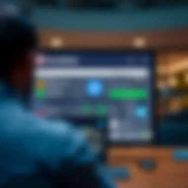 Secure online banking interface