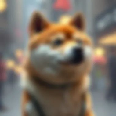 Shiba Inu Cryptocurrency Market Trends Cryptocurrency market trends showcasing Shiba Inu