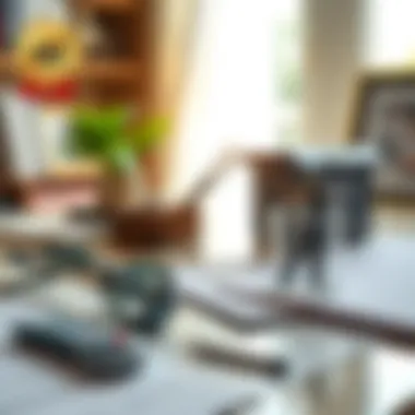 Financial Planning Essentials Elegant financial planning tools on a desk