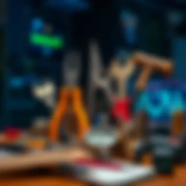 Tools for Network Marketing Success Visual representation of various tools used in network marketing