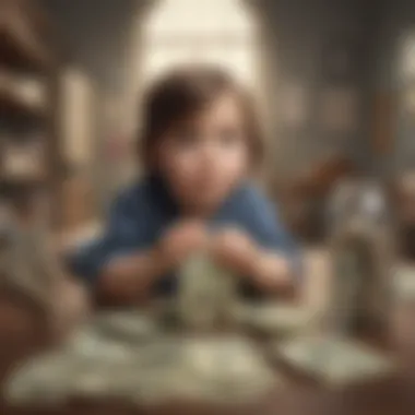 Diverse Investment Options for the Future Conceptual image of various investment options for children