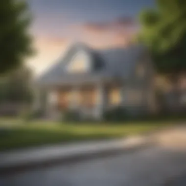 Mortgage Freedom Symbolized A peaceful home environment symbolizing mortgage freedom