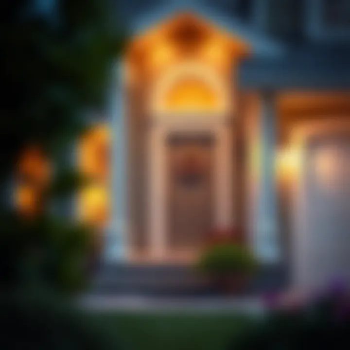 Exterior home renovation showcasing curb appeal