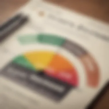 Understanding Credit Score Elements Visual representation of credit score components