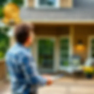 Appraisal Insights on Deck Additions Real estate appraiser evaluating a home with a deck