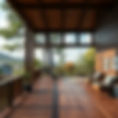 Deck Views and Their Appeal in Home Valuation Scenic view from a well-designed deck overlooking a garden
