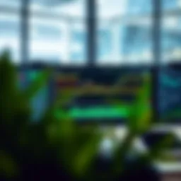 Visualization of Thinkorswim platform interface