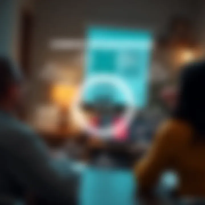 Diagram illustrating common misconceptions about debt counseling